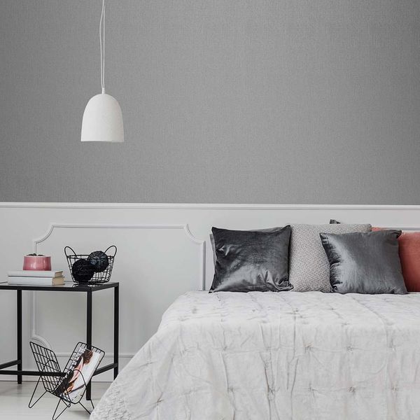 PAPEL TAPIZ VITTORIO MATRIX 0.52X10 MTS SILVER