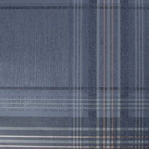 PAPEL TAPIZ VITTORIO RHEA PLAID 0.52X10 MTS NAVY