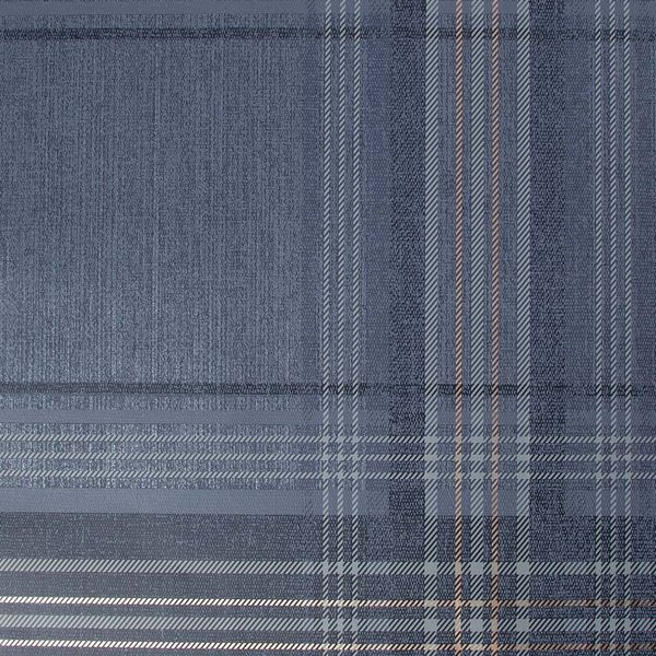 PAPEL TAPIZ VITTORIO RHEA PLAID 0.52X10 MTS NAVY