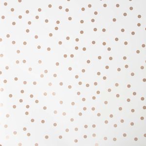 PAPEL TAPIZ KIDS HOME CONFETTI 0.52X10 MTS ROSE GOLD
