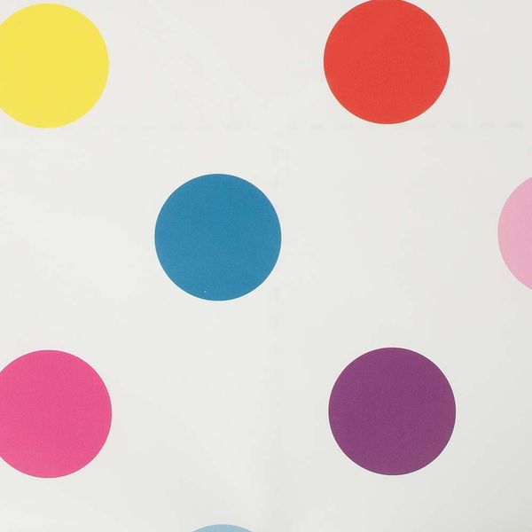 PAPEL TAPIZ KIDS HOME DOTTY MULTI BRIGHT 0.52X10 MTS