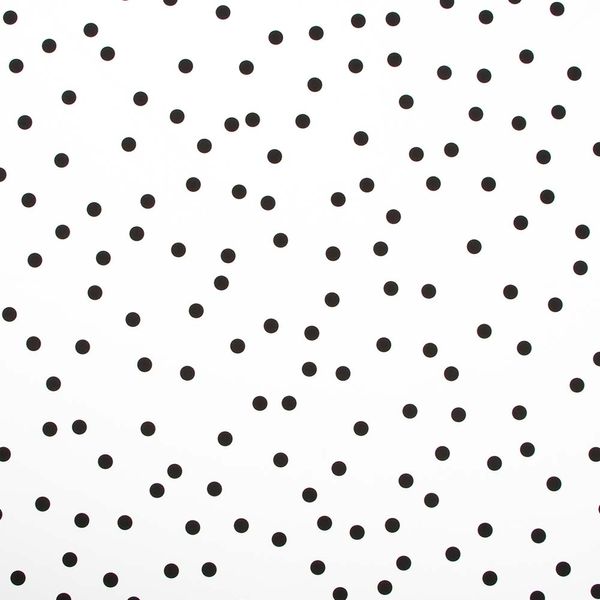PAPEL TAPIZ KIDS HOME CONFETTI 0.52X10 MTS BLACK WHITE
