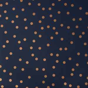 PAPEL TAPIZ KIDS HOME CONFETTI 0.52X10 MTS NAVY COPPER