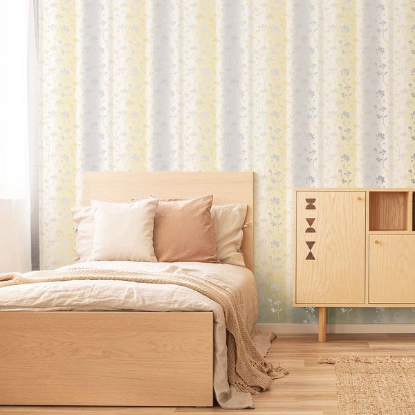 PAPEL TAPIZ FRESCA SUMMERTIME 0.52X10 MTS YELLOW