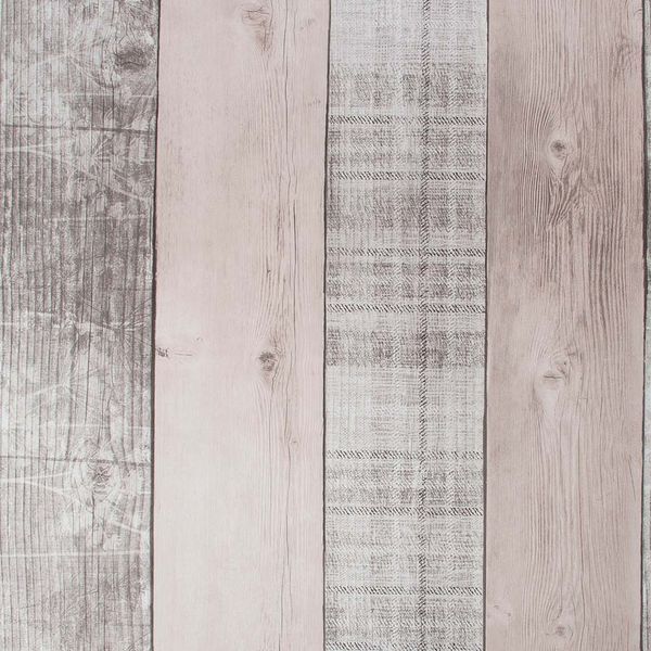 PAPEL TAPIZ FRESCA COUNTRY PLANK 0.52X10 MTS BLUSH