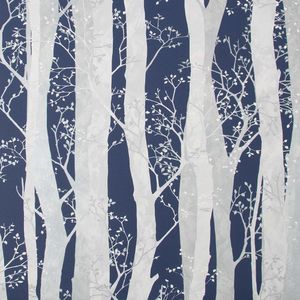 PAPEL TAPIZ FRESCA DAPPLED TREES 0.52X10 MTS NAVY