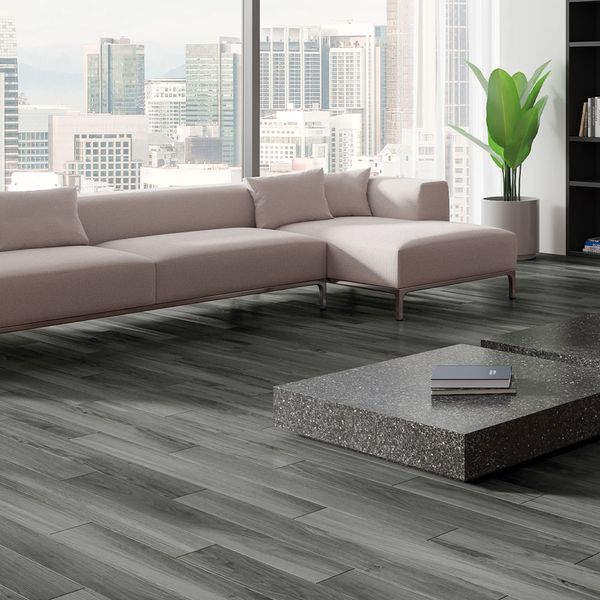 PISO CONFORT TABLON PLOMO OSCURO 52