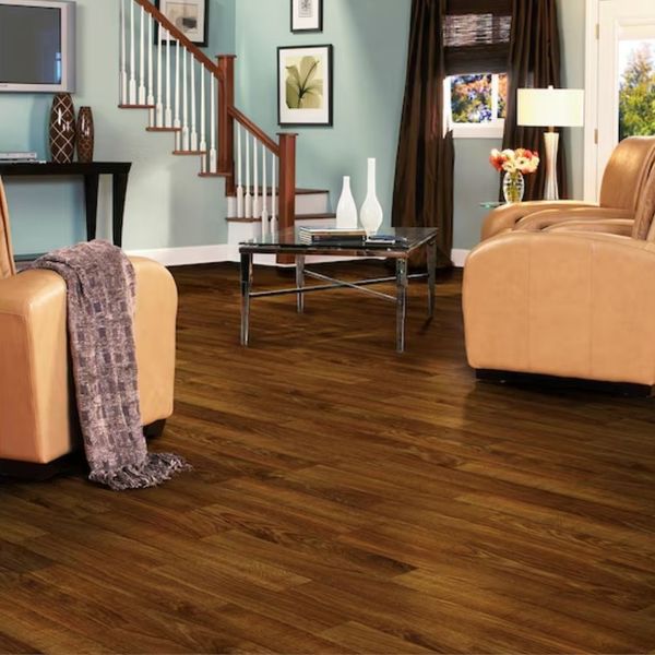 PISO CONFORT TABLON NOGAL CLARO 48