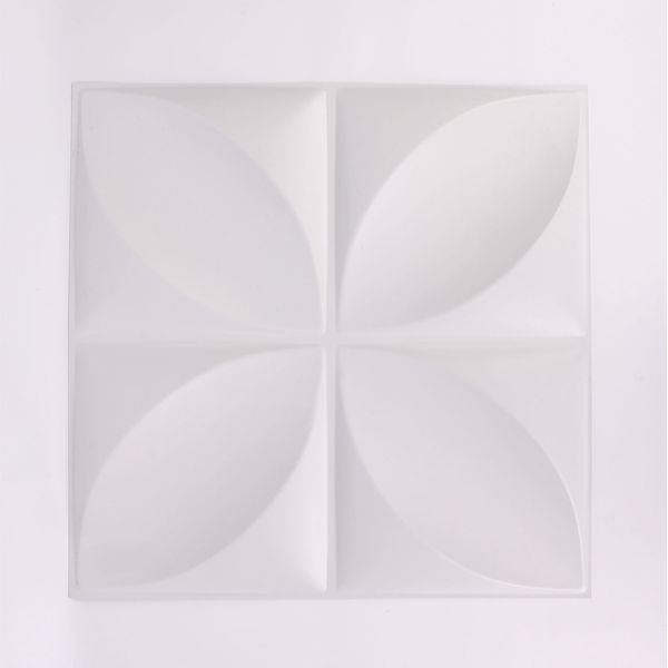 PANEL DECORATIVO CATALINA 50X50X0.1 CM BLANCO MATE