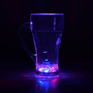 VASO ACRILICO C/LUCES LED 8.5X11.5X16CM RGB (COC46-002)