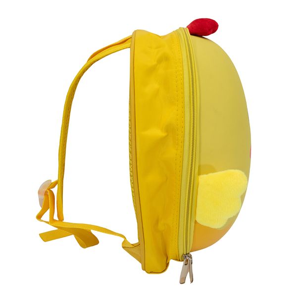 MOCHILA INFANTIL POLLITO 16X24.5X29 CM AMARILLO