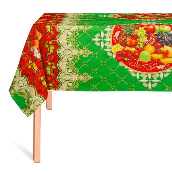 CUBREMESA PLAIN PVC REINADO VERDE