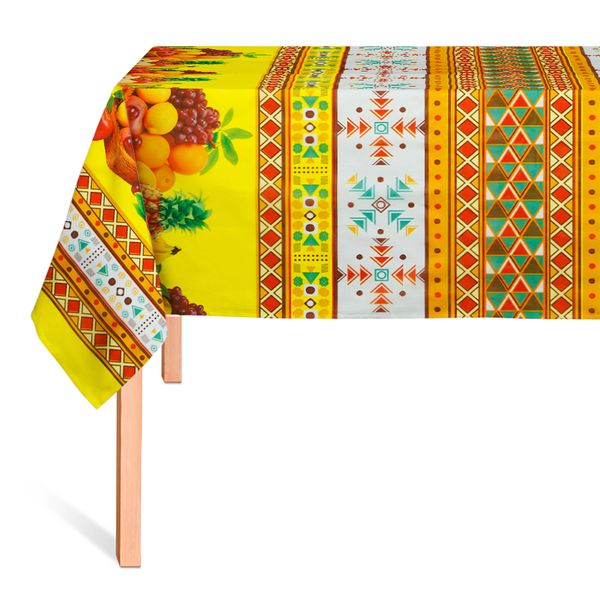 CUBREMESA PLAIN PVC INCAICO AMARILLO