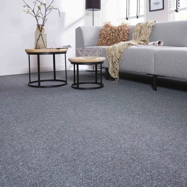 ALFOMBRA TANGO M6 2MTS ANCHO PLATA 74