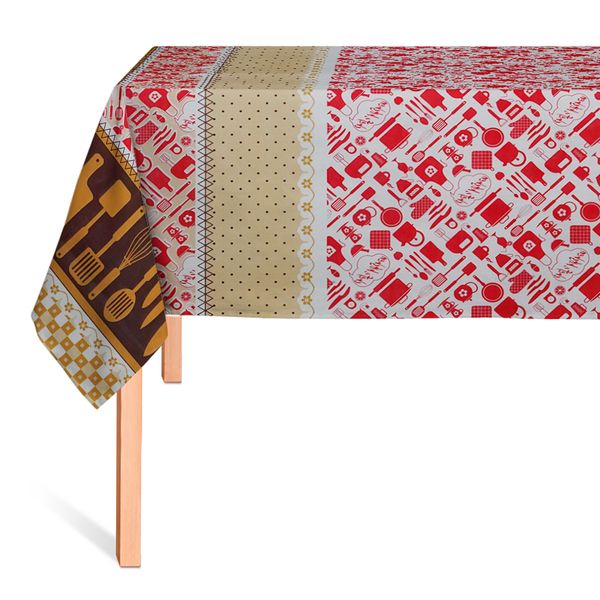 CUBREMESA PLAIN PVC SABORES DE CASA