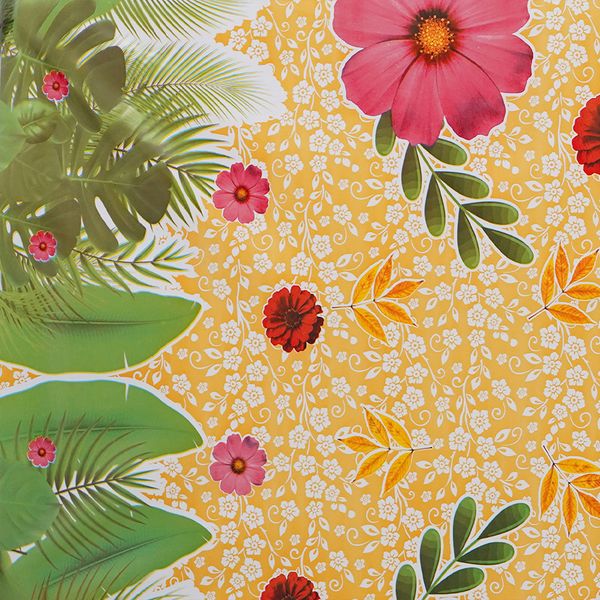 CUBREMESA PVC ROCIO AMARILLO 25