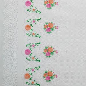 CUBREMESA TRANSP PVC FLORAL CALIDO