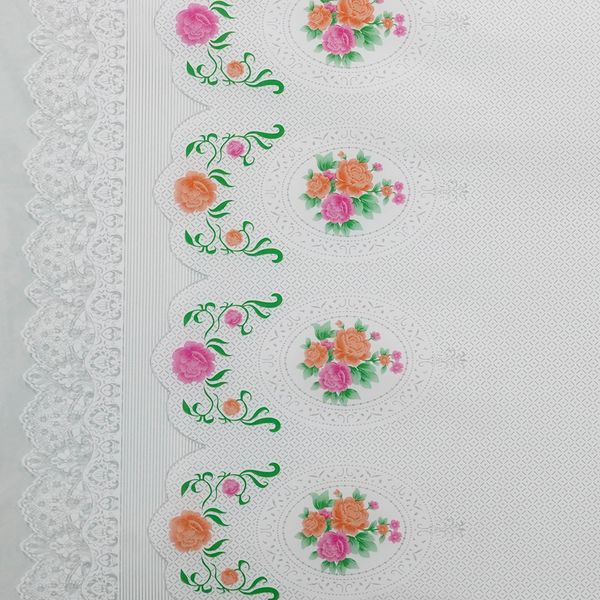 CUBREMESA TRANSP PVC FLORAL CALIDO