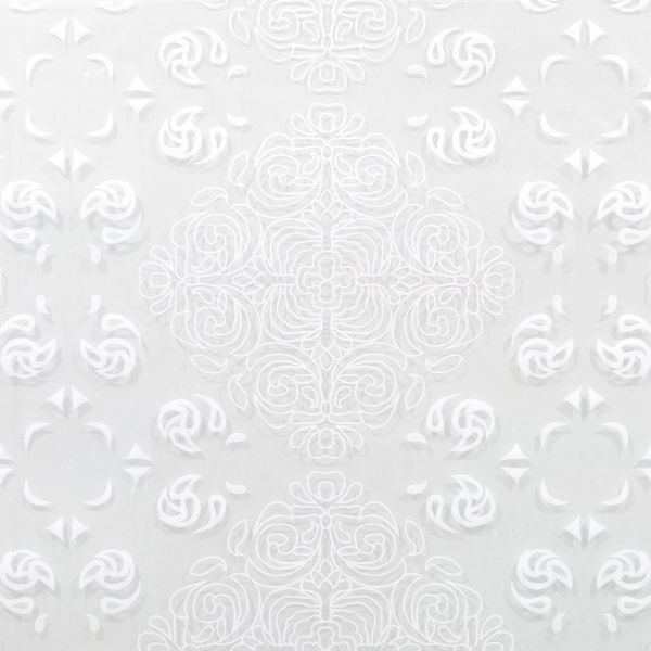 CUBREMESA TRANSP PVC ROSETTE CRISTAL