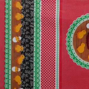 CUBREMESA PLAIN PVC POLLITO AMARILLO