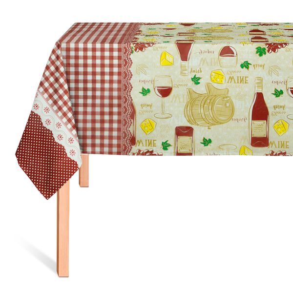 CUBREMESA PLAIN PVC SANTE VINO