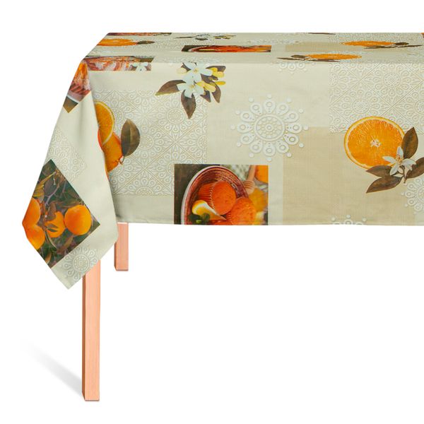 CUBREMESA PLAIN PVC FRESCURA CITRICA