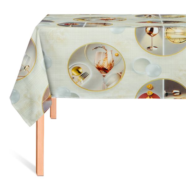 CUBREMESA PLAIN PVC DETALLES DE LUJO