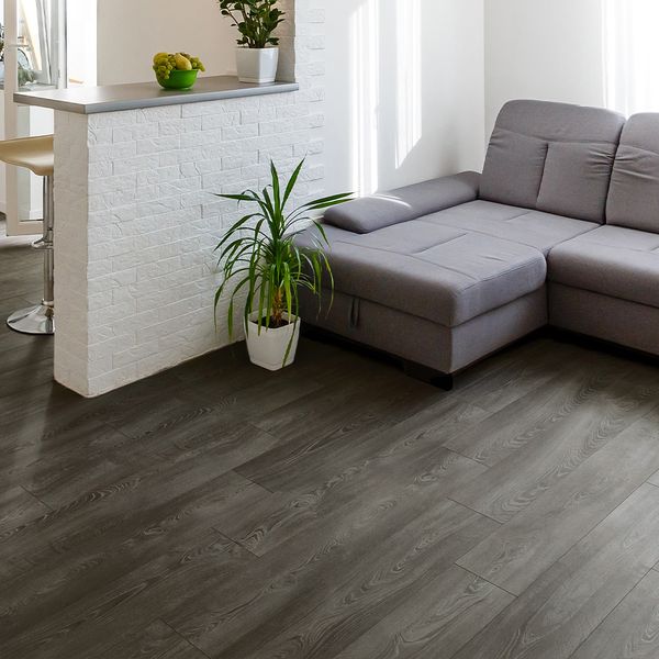 PISO MARACAIBO LISTON PLOMO OSCURO 52