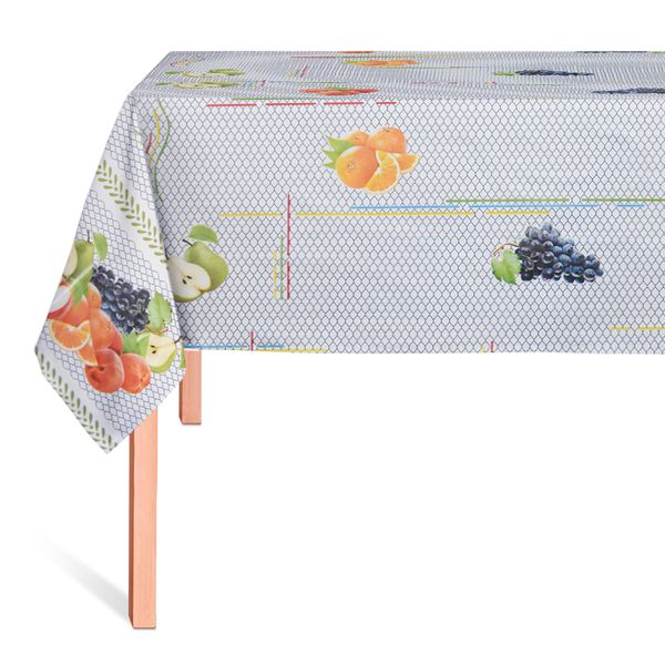 CUBREMESA PVC JENNIFER AZUL 13