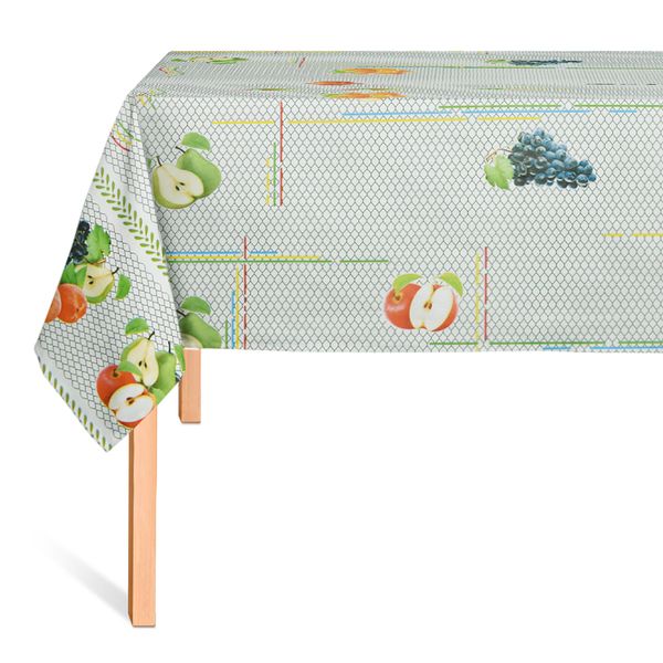 CUBREMESA PVC JENNIFER VERDE 64