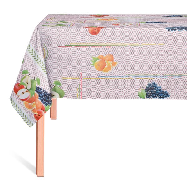 CUBREMESA PVC JENNIFER ROJO 27