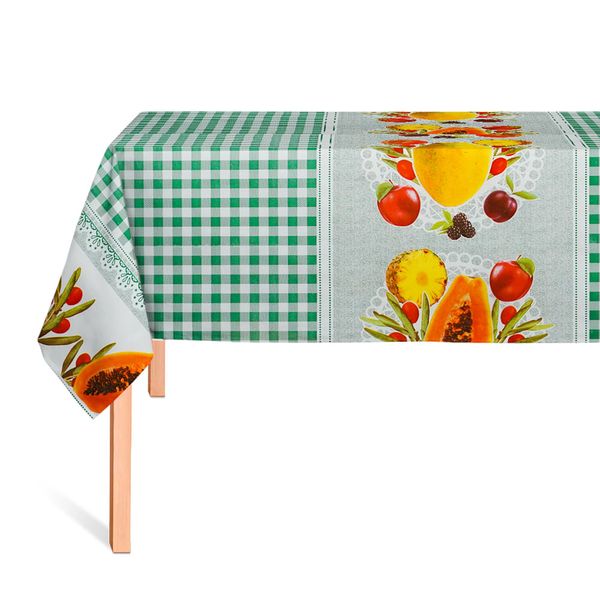 CUBREMESA PVC YULIMAR VERDE 64