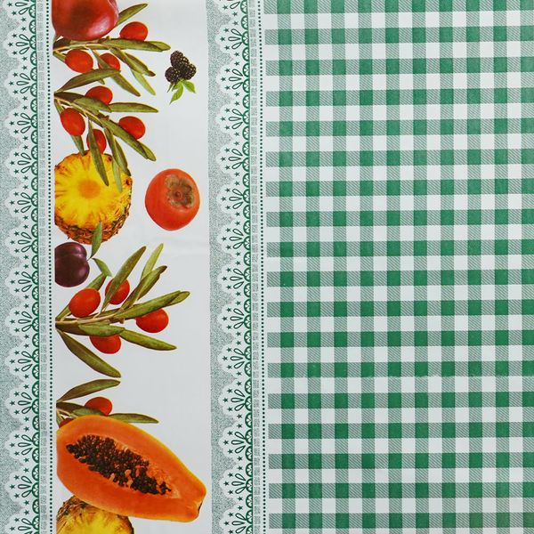 CUBREMESA PVC YULIMAR VERDE 64