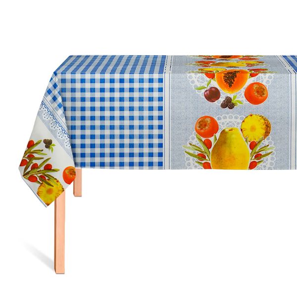 CUBREMESA PVC YULIMAR AZUL 13