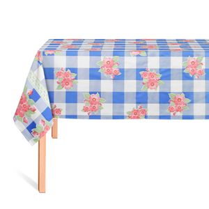 CUBREMESA PVC PAMELA AZUL 13