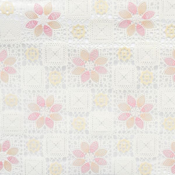 CUBREMESA ENCAJE PVC MIRANDA BEIGE