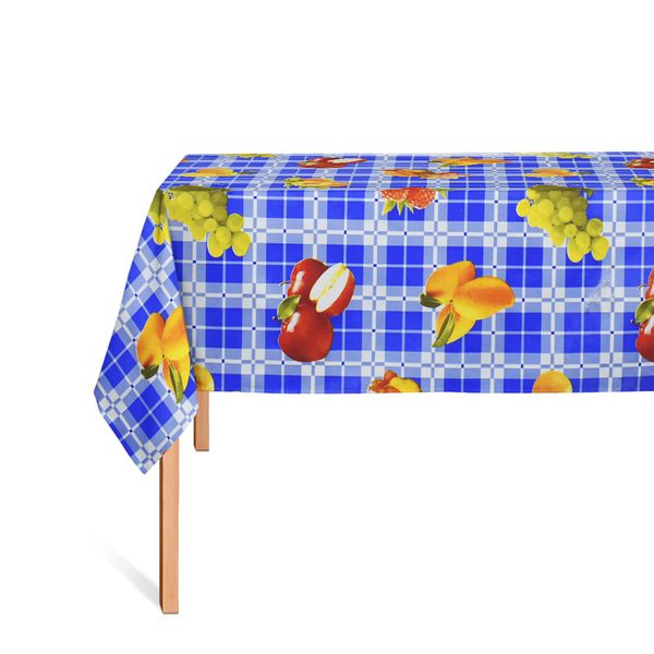 CUBREMESA PVC SELENA AZUL 13