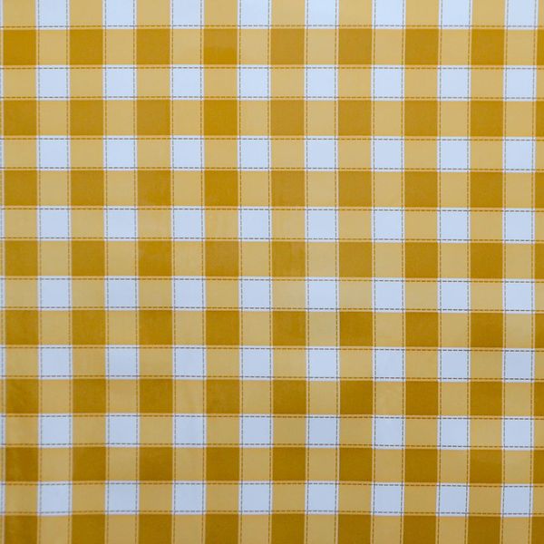 CUBREMESA PVC SARA MOSTAZA 38