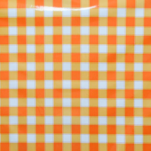 CUBREMESA PVC SARA NARANJA 09