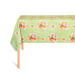 CUBREMESA PVC EVELYN VERDE LIMON 94