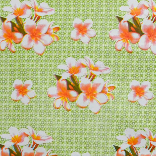 CUBREMESA PVC EVELYN VERDE LIMON 94