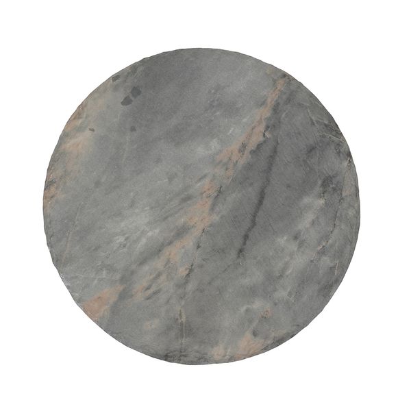 BANDEJA MELAMINA MARMOL 30CM GRIS (HME127-017)