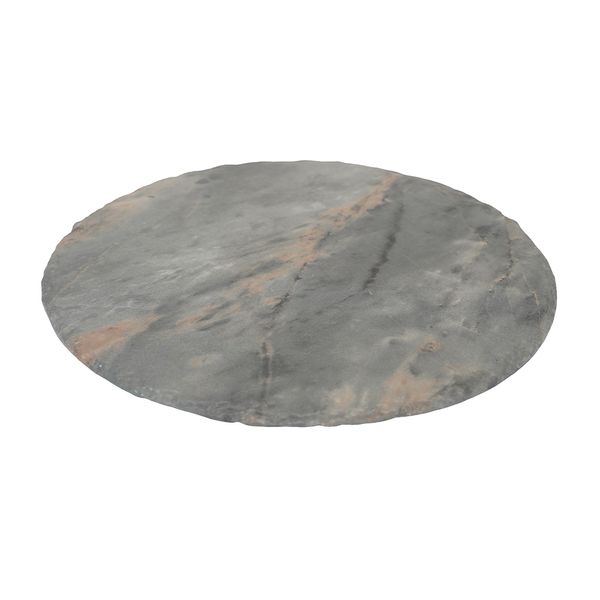 BANDEJA MELAMINA MARMOL 30CM GRIS (HME127-017)