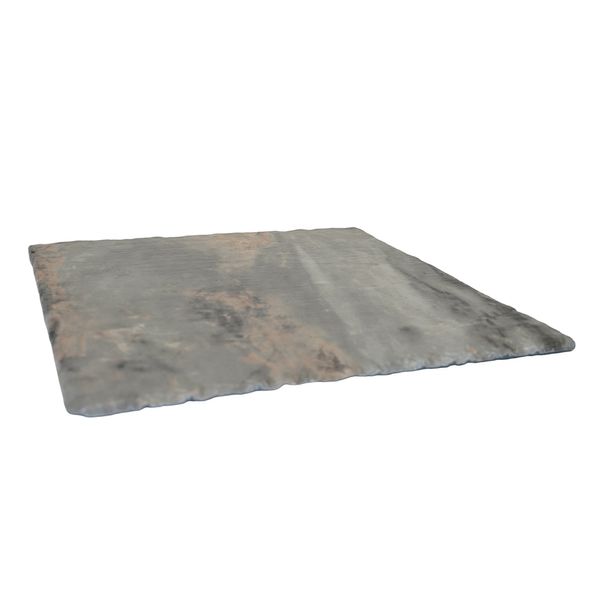 BANDEJA MELAMINA MARMOL 30X30X1CM GRIS (HME127-059)