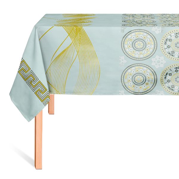 CUBREMESA SHINE MIDAS BLANCO