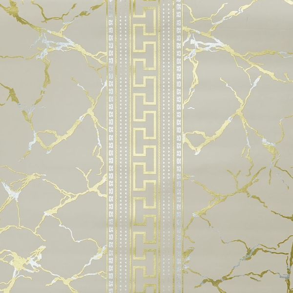 CUBREMESA SHINE GRECIA CREMA