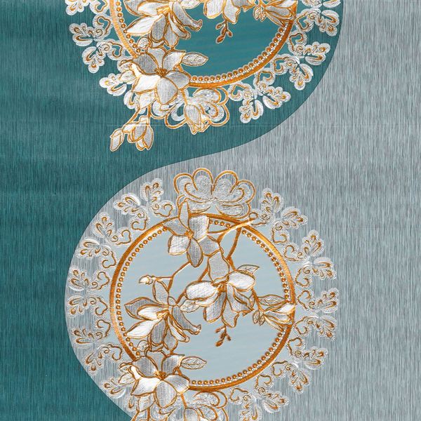 CUBREMESA SHINE SERENIDAD TURQUESA