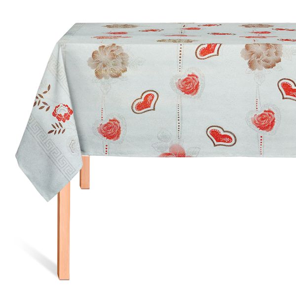 HULE GLITTER ROMANCE CLASICO MARRON PLATEADO