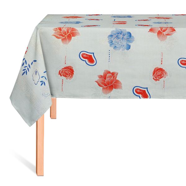 HULE GLITTER ROMANCE CLASICO AZUL PLATEADO