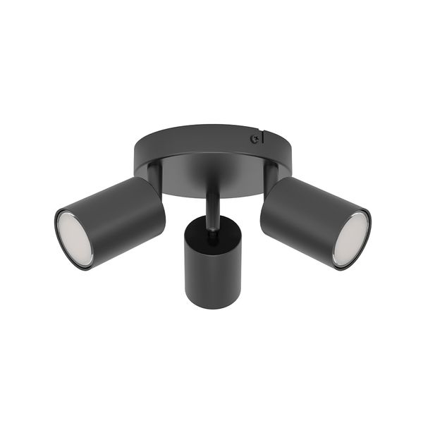 EGLO SPOTLIGHT RONDELL STECCI-E 3X5W NEGRO